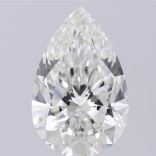 4.01 CT Pear F/VS1 Lab Created Diamond IGI Certified