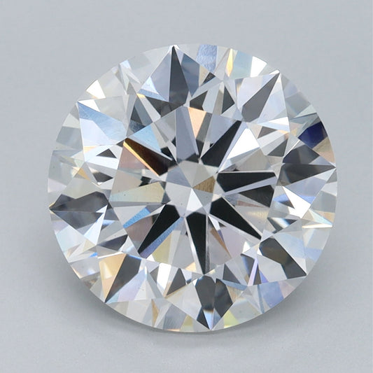 4.06 CT Round F/VS1 Lab Created Diamond IGI Certified